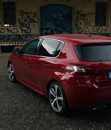 Peugeot 308 cena 65200 przebieg: 93200, rok produkcji 2017 z Stary Sącz małe 379